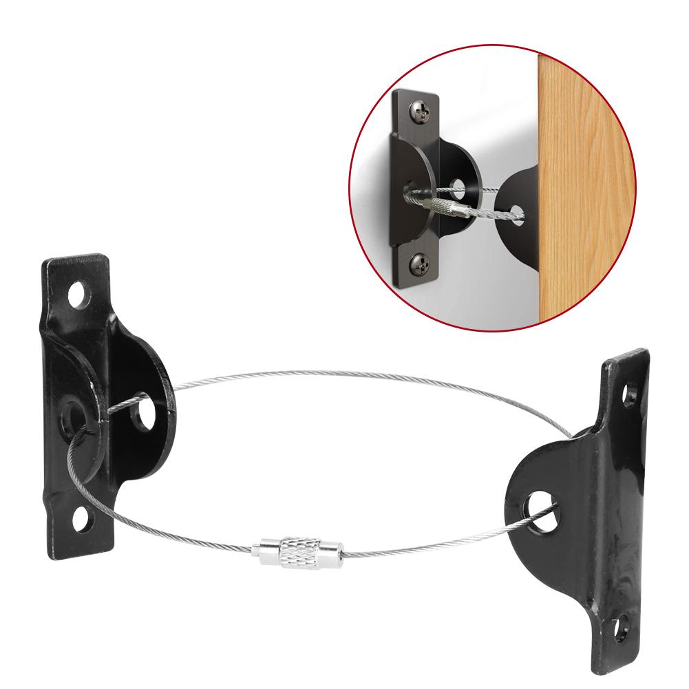 6 Sets Household Furniture Steel Wire Anti Falling Tool Hardware Accessories for Kid Safety