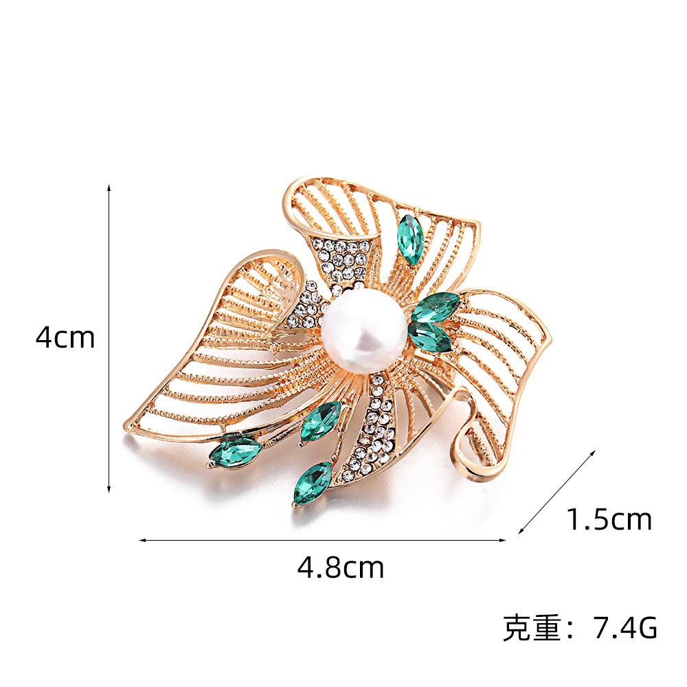 Креативная и элегантная цветочная брошь Европейский и американский ретро-стиль жемчужная брошь булавка брошь аксессуары в наличии