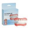 Nature Silicone Denture Liner Kit Denture Reliners Veneers Snap in Teeth Comfort Fit Tooth Repair Kit Comfortable Denture Set