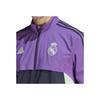 Adidas Real Madrid Comfortable Soft Skin-Friendly Versatile Jacket Men Jacket Purple HT8805