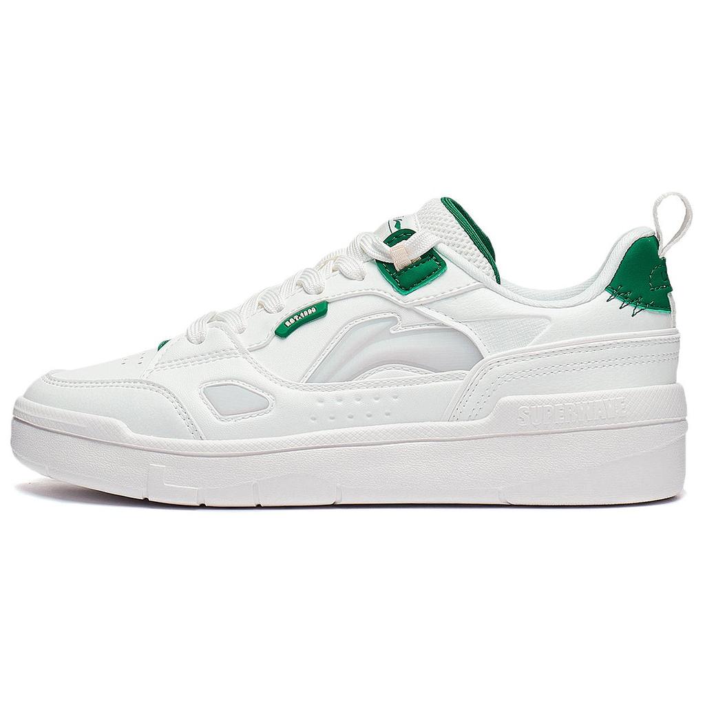 New LINING Common 80s 'White Grey Green' Women's AGCT228-1