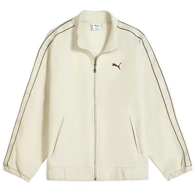 Puma Logo Letter Stand Collar Zip Long Sleeve Jacket Unisex Jackets 635715-87
