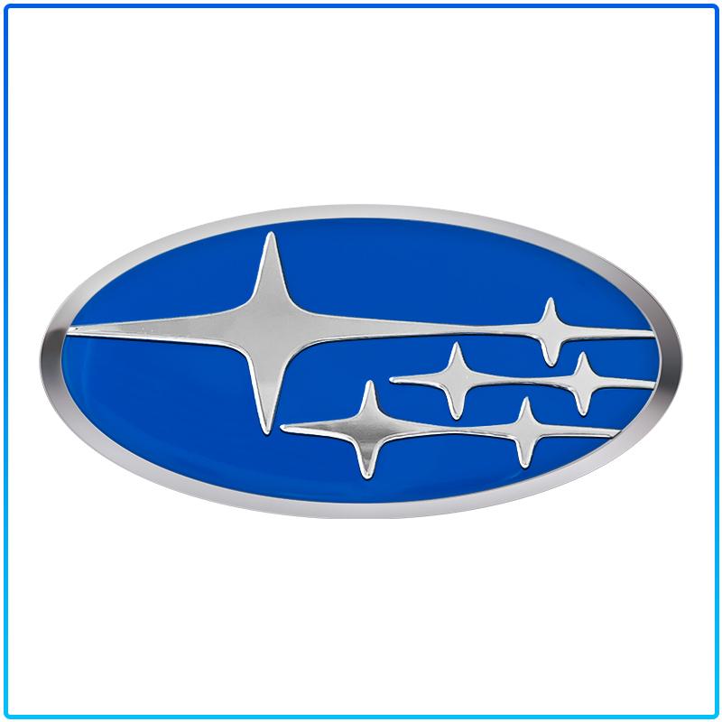 1 db Autó Kormánykerék Dekoráció Matrica Jelvény Autó Stílus For Subaru Forester XV Outback Ascent Legacy Impreza WRX STI BRZ WRC