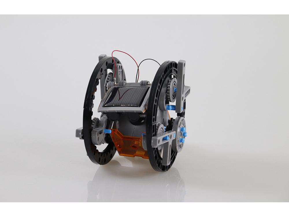 13-in-1 DIY Solar & Battery-Powered Robot Car Toy