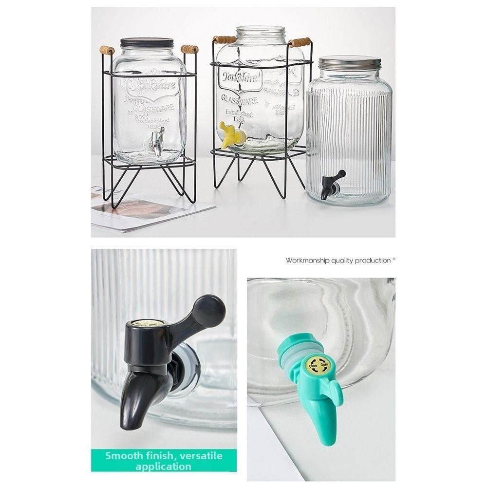 Leak Resistant Replacement Dispenser Spigot Built-In Filter Filter Faucet Glass Bottle Use