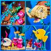 Non-Toxic 1271Pcs Moc Sea Turtle Fish Model Building Block Animal Series Brick Construction Toy For Children Desk Home Decoration