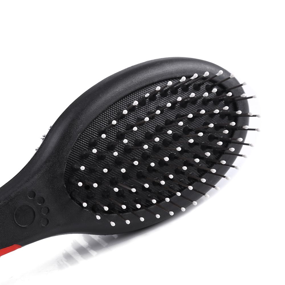 Fashion Double Side Pet Cat Dog Puppy Comb Hair Shedding Removal Cleaning Brush(L)