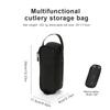 Camping Cookware Storage Bag Waterproof Camping Utensils Bag Hangable Portable Travel Tableware Pouch Outdoor Camping Supplies