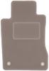 Beige Driver's Mat For: Mercedes E W211 Sedan, Station Wagon (2002-2009)