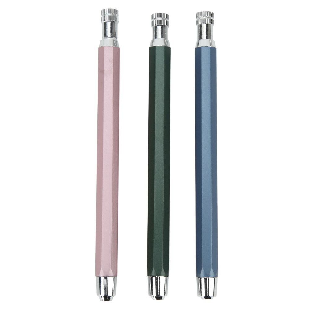 3 Stück 5,6 mm Minen Mechanischer Zimmermannsbleistift Automatischer Klemmbleistift Kunst Skizzieren