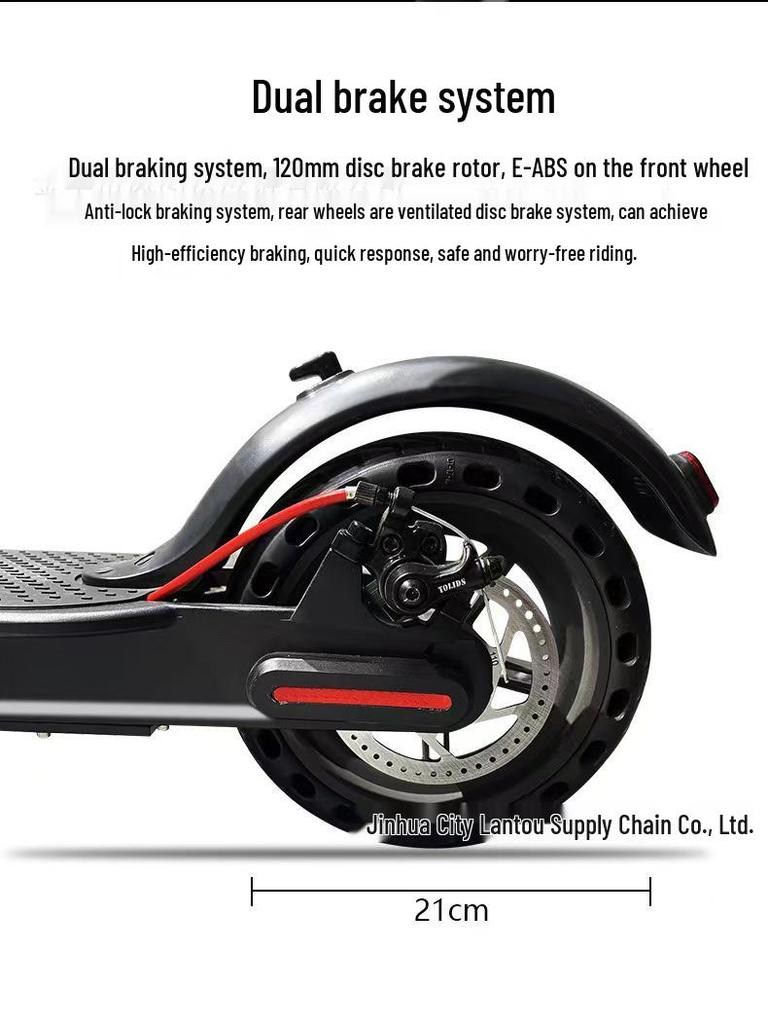 Foldable 350W Long-Range Electric Commuter Scooter