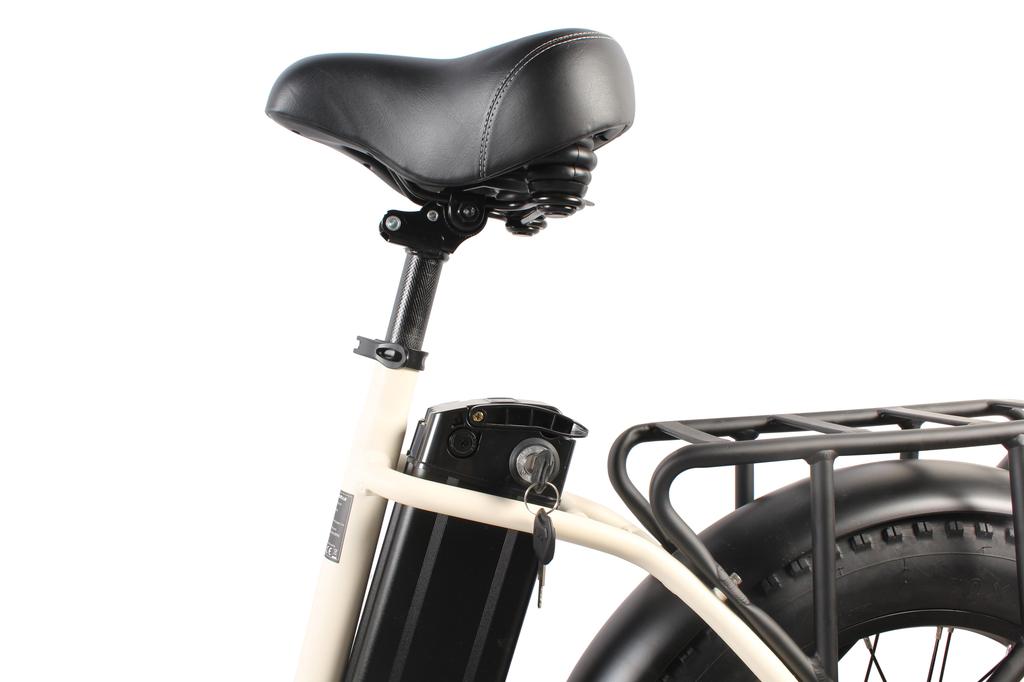 UNIVERCYCLE B5 All-Terrain Folding Electric Bike 20 Inch Fat Tires 48V12.5Ah Battery 60KM/H Load 350W Motor Urban Commuting Adult E-Bike With TowSeat