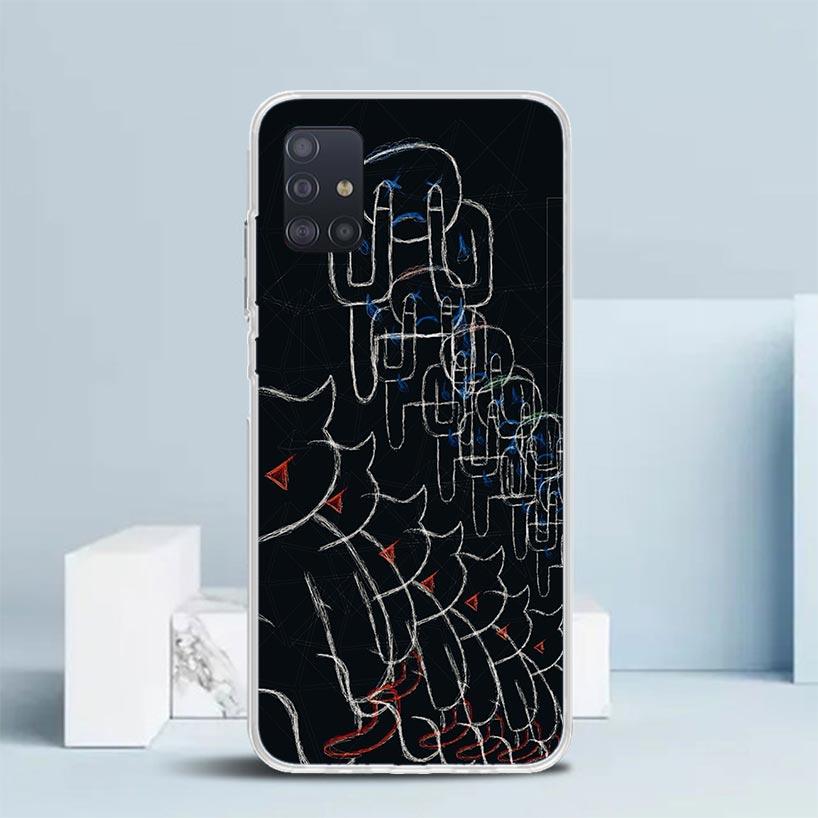 Bnad R-Radiohead Soft Cover for Samsung Galaxy A12 A22 A32 A52 A72 A02S Phone Case Note 20 Ultra 10 S10 Plus A51 A71 A50S A20S A