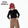 Little MO&Co. Girls' Antibacterial Heart Print Long-Sleeve T-Shirt