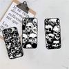 LO87 Skeleton Skull Phone Case for Samsung Galaxy A11 A12 A13 A15 A52S A53 A55 A56 A70 A71 A72 A73 F06 F16 F56 S10 Plus S10e