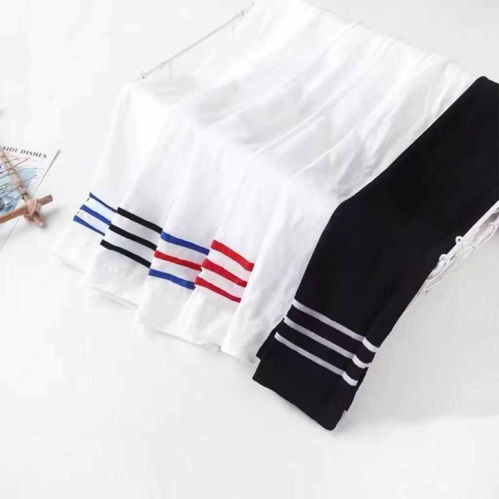 Children'S Stockings Velvet Girls' Stockings Knee Socks Summer Thin Children'S Long Socks Big Children'S Football Socks