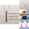 Stainless Steel Mindful Breathing Necklace European And American Cross-border Pressure-regulating Pendant Non-fading Fashion Jewelry