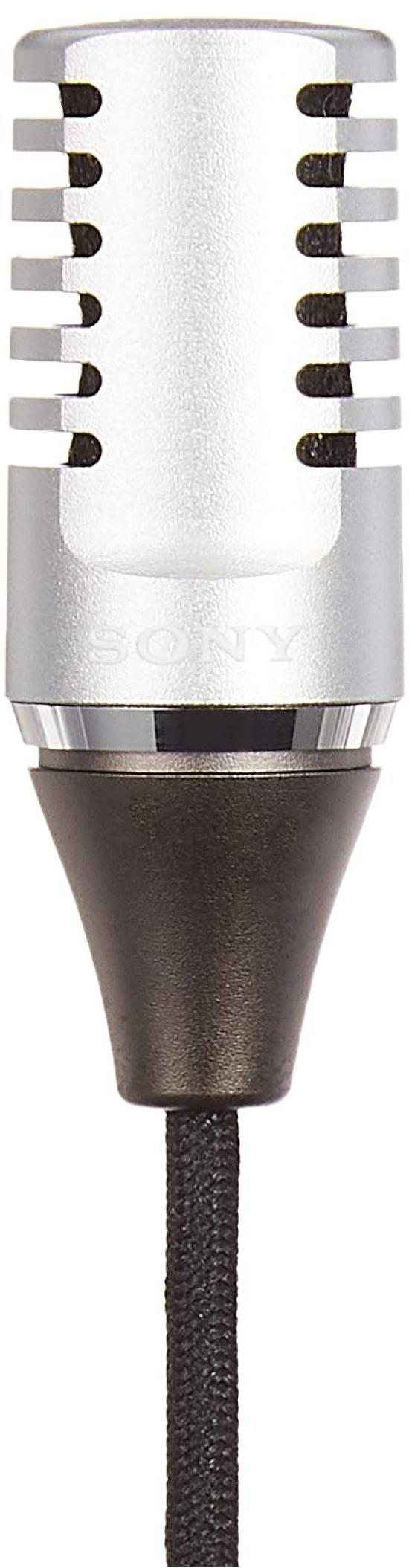 

Sony condenser microphone stereobusiness use holder clip included ECM-CS10