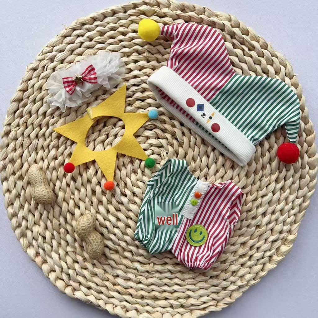 17cm Labubu Doll Clothing Set for 3.0 and First/Second Generation Sitting Party Blind Box Skirt