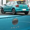 For Volkswagen MK7 1Pc ABS VW Car Front Logo Grille Badge Trunk Badge Car Replacement Accessories For Volkswagen Polo 2019 2020 2021 2022 2023 2024