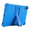 For Lenovo Tab M10 5G Silicone Protective Case Folding Kickstand Tablet Anti-drop Cover