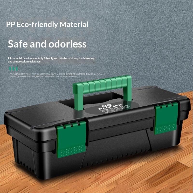 10Inch Tool Box Plastic Tool Storage Case For Carpentry Electrical Repairs Tool Handheld Toolbox Storage Box Plastic Toolbox A