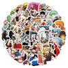50 One Piece Graffiti Stickers Car Mobile Phone Suitcase Decoration Stickers Waterproof Creative Notebook Handbook Stickers