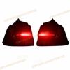ZFX1 Led Tail Lights For Tesla Model 3 2017-2020 Rear Lamp Yellow Turn Signal Light Stop Brake Lamp Driving Fog Lamp Car Accessories