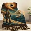 Classic I-Interstellar Blanket Soft Throw Blanket for Home Bedroom Bed Sofa Picnic Travel Office Rest Cover Blanket Gift