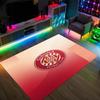 Girona FC Design Crystal Velvet Carpet Cozy Non?Slip Printed Rug For Bedroom Living Room Entrance