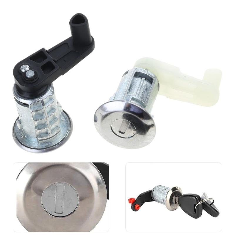 Door Lock Cylinder for MOVANO 98-16 7701470944 Door Locking Cylinder with 2 Key Replacement Accessories