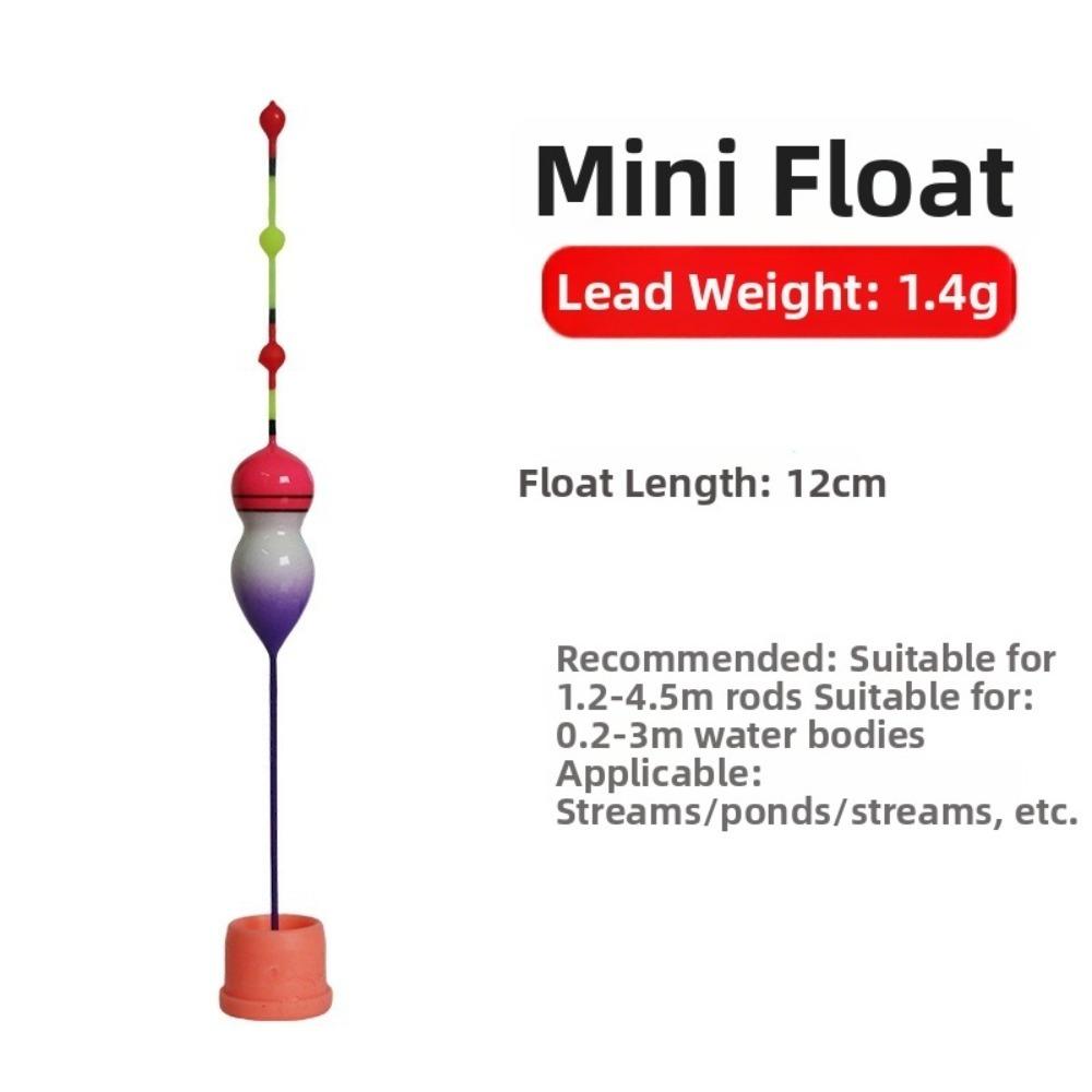 3pcs Float Design Ice Fishing Float Buoyant Material Carp Fishing Bobber Float Fishing