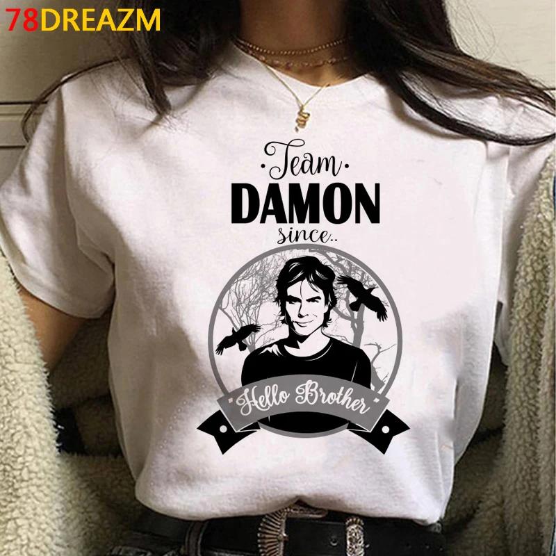 The Vampire Diaries TV Inspired T-Shirt the Vampire Diaries t shirt ulzzang casual aesthetic t shirt top tees Unisex T-Shirt