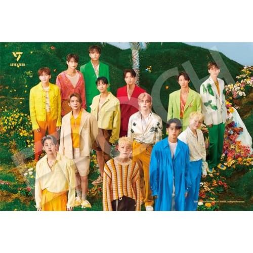Epoch 1000 piece jigsaw puzzle SEVENTEEN SEVENTEEN 4th Album Repackage [SECTOR 17] NEW BEGINNING (50 x 75cm) 52-401s with glue and spatula included
