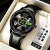 Counter Automatic Movement Watch Men'S Student Sports Car Tire Waterproof Non-Mechanical Quartz Watch