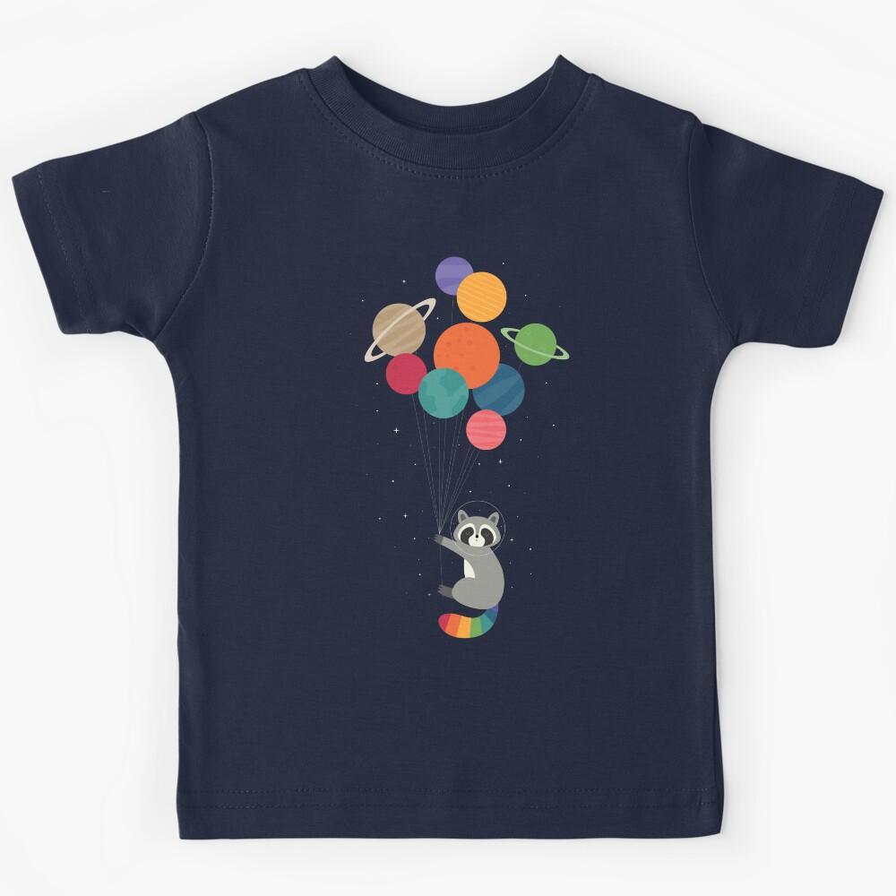 Space Raccoon Kids T-Shirt 110