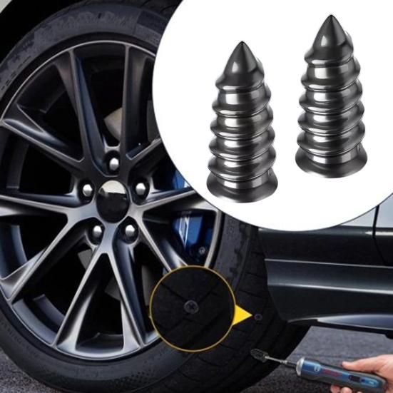 Kit Unghii de Cauciuc pentru Repararea Anvelopelor, Spicuri pentru Petecirea Anvelopelor, Instrument Ușor DIY pentru Auto-Servire, pentru Puncție