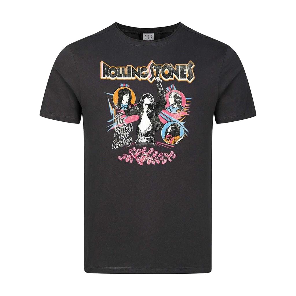 Amplified Unisex Adult British Are Coming The Rolling Stones T-Shirt
