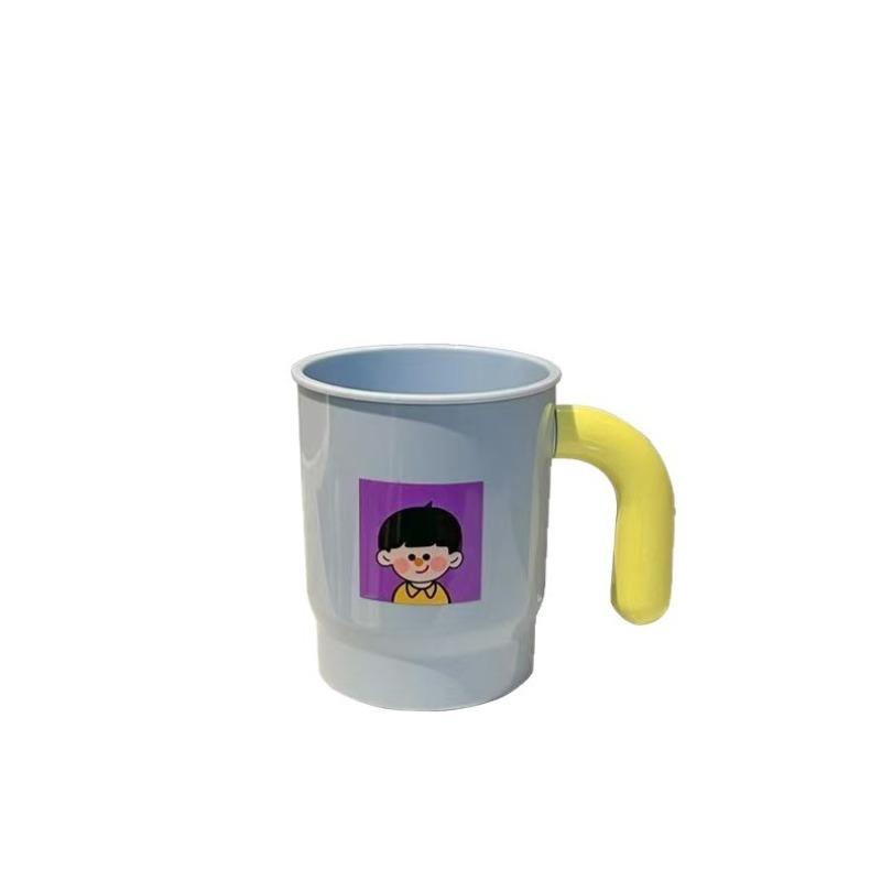 Mouthwash Cup, Children's Brushing Cup, Washbasin Cup, Couple Toothpaste Toothbrush Cup, Dormitory Cute Household Mouthwash Cup