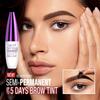 Semi-Permanent Eyebrow Tattoo Gel Paste with Easy Peel-Off Formula for Lasting Waterproof Effect