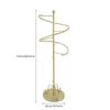 Spiral Rotating Clothing Rack, Heavy Duty Garment Rack, Sturdy Freestanding Hanger, Center Placement Hanging Rack, Iron Display