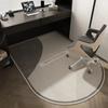 Non-slip Computer Chair Mat High-density Short-pile TPR Bottom Floor Mats for Study Tables Bedroom Modern Decorative Rugs