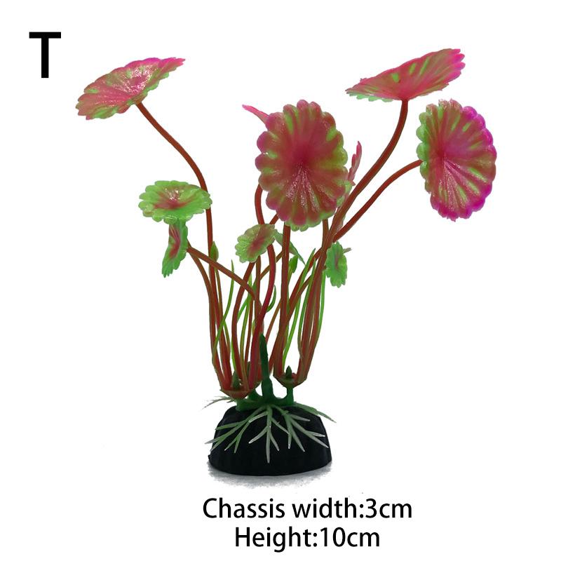 1PC Fashion Water Plants House Decoration Decorations Fish Tank Artificial Flower Gift Romantic 1pc