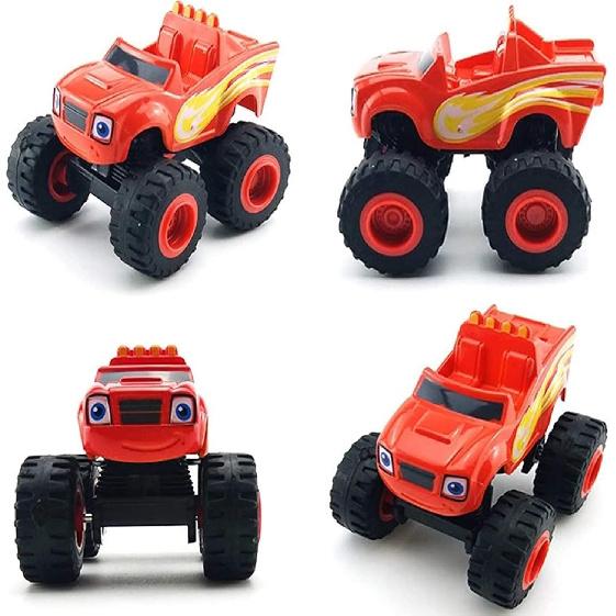 Blaze The Monster Machines, 6Pcs Monster Truck for Children, Truck Vehicles Toys, Machines Gifts for Kids