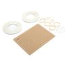 Macrame Board 11x15in Lightweight Macrame Braiding Board Reusable Grids Braiding Board with 30 T Pins Braiding Bracelet