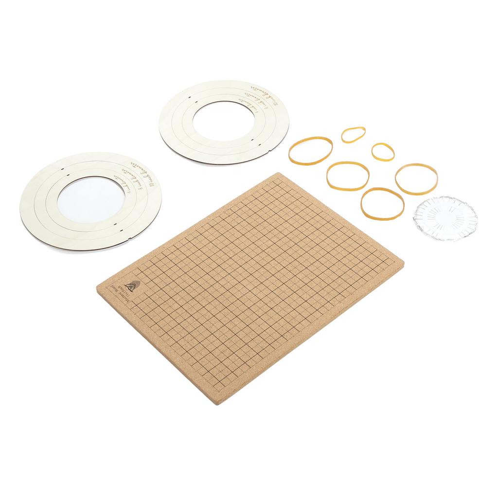 Macrame Board 11x15in Lightweight Macrame Braiding Board Reusable Grids Braiding Board with 30 T Pins Braiding Bracelet