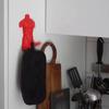 Muscular Man Wall Hook Heavy Duty 3D Printed Naked Body Art Decorative Hook Home Bathroom Shower Towel Sponge Clothes Hanger