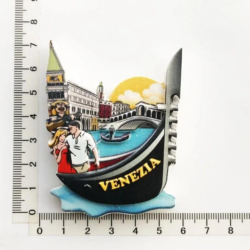 Kühlschrankmagnet mit Wahrzeichen von Rom, Italien, Touristen-Souvenirs, Kolosseum, Wishing Pool, magnetischer Kühlschrankaufkleber, Kunstharz-Kunsthandwerkssammlung