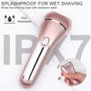 HATTEKER Electric Razors For Women Bikini Trimmer Face Shavers Hair Removal For Underarms Legs Lady Body Trimmer IPX7 Waterproof Trimmer
