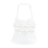 European and American style, new women's clothing, foreign style, neck collar top with bow decoration 4661068.